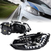 VW POLO 6 GTI LED HEADLIGHT( HALOGEN )